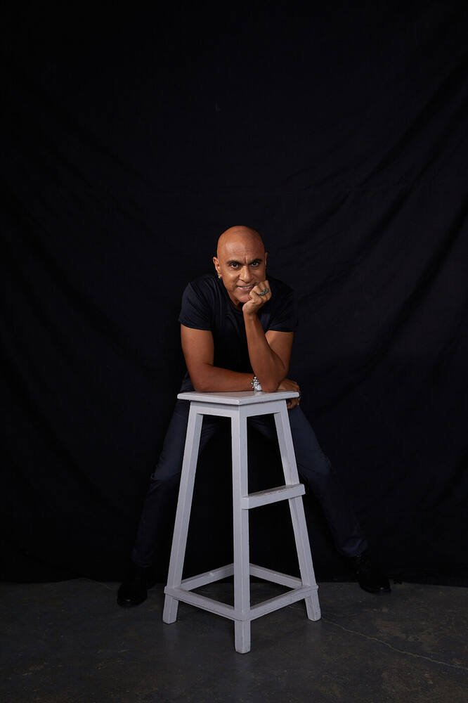 Portrait of artist Baba Sehgal