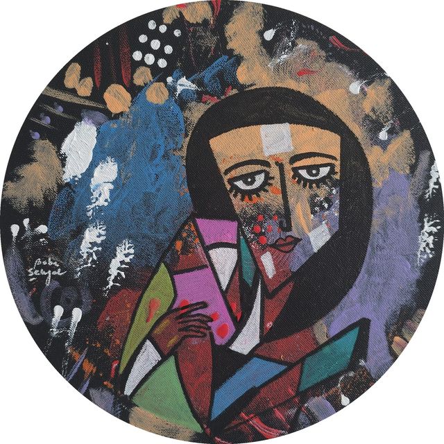 Within, Acrylic & Mixed Media on Canvas, by Baba Sehgal